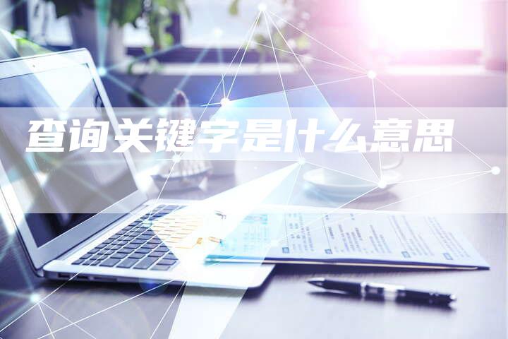 查询关键字是什么意思-夫唯域名网
