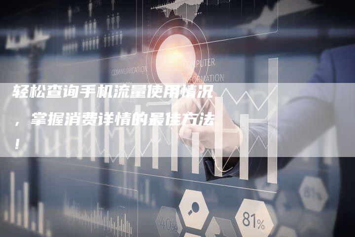 轻松查询手机流量使用情况，掌握消费详情的最佳方法！-夫唯域名网
