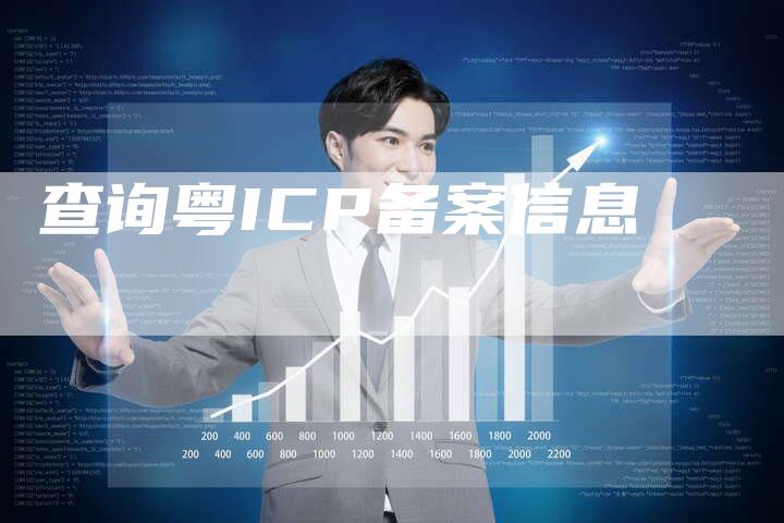 查询粤ICP备案信息