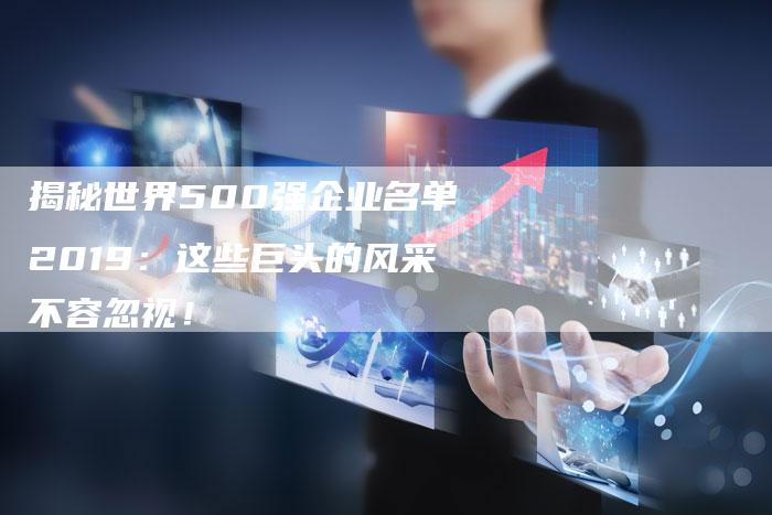 揭秘世界500强企业名单2019：这些巨头的风采不容忽视！-夫唯域名网