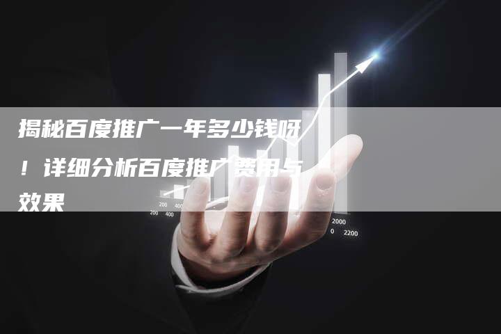 揭秘百度推广一年多少钱呀！详细分析百度推广费用与效果-夫唯域名网