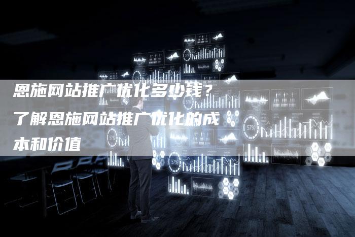 恩施网站推广优化多少钱？了解恩施网站推广优化的成本和价值