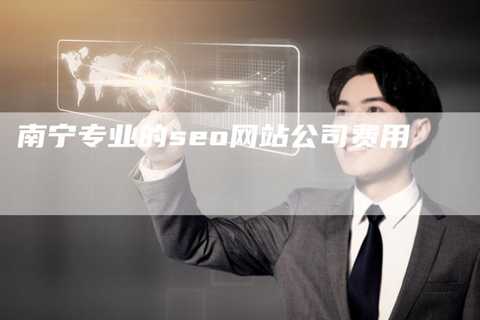 南宁专业的seo网站公司费用-夫唯域名网