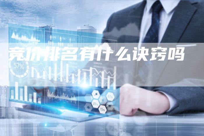 竞价排名有什么诀窍吗-夫唯域名网