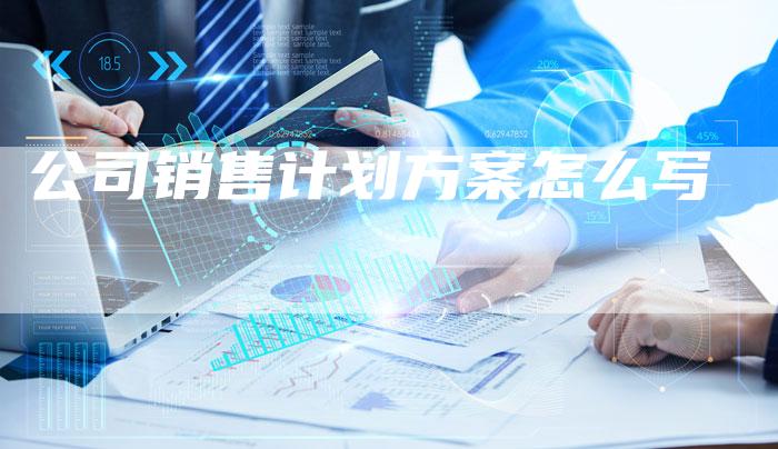 公司销售计划方案怎么写
