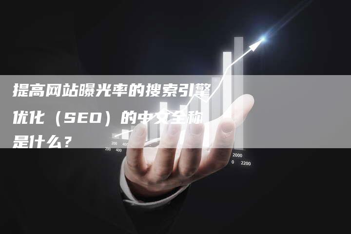 提高网站曝光率的搜索引擎优化（SEO）的中文全称是什么？-夫唯域名网