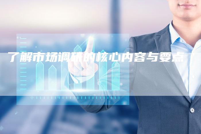 了解市场调研的核心内容与要点-夫唯域名网