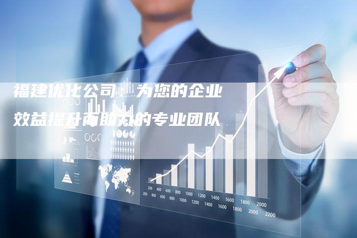 福建优化公司:为您的企业效益提升而助力的专业团队-夫唯域名网
