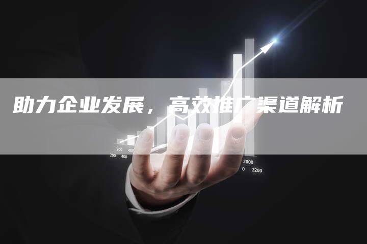 助力企业发展,高效推广渠道解析-夫唯域名网