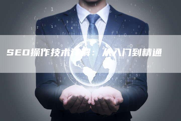 SEO操作技术详解：从入门到精通