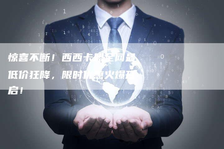 惊喜不断！西西卡盟全网最低价狂降，限时优惠火爆开启！