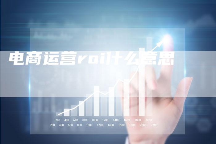 电商运营roi什么意思-夫唯域名网