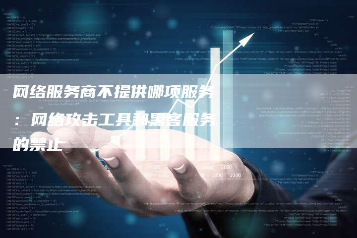 网络服务商不提供哪项服务：网络攻击工具和黑客服务的禁止-夫唯域名网