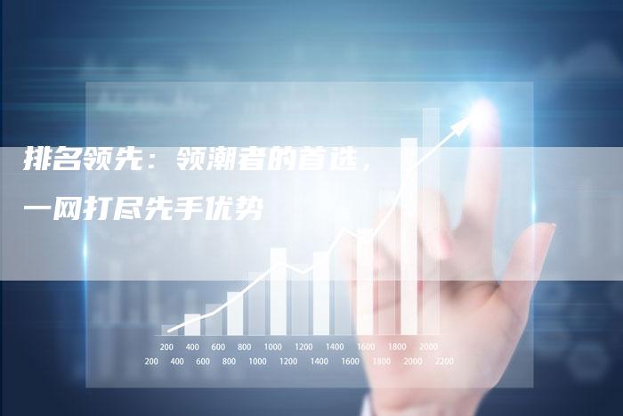 排名领先：领潮者的首选，一网打尽先手优势-夫唯域名网