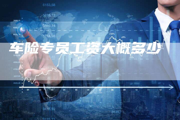 车险专员工资大概多少