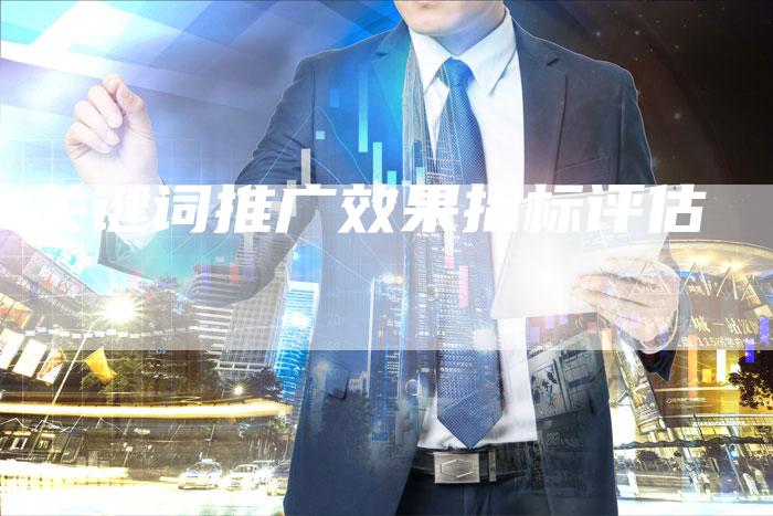 关键词推广效果指标评估