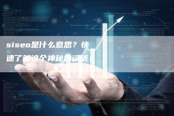 siseo是什么意思？快速了解这个神秘的词语！-夫唯域名网
