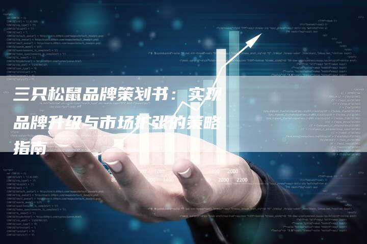 三只松鼠品牌策划书：实现品牌升级与市场扩张的策略指南