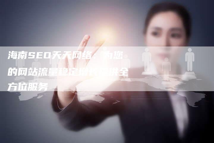 海南SEO天天网络：为您的网站流量稳定增长提供全方位服务-夫唯域名网