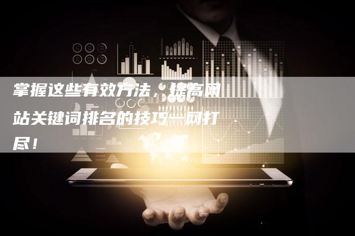 掌握这些有效方法，提高网站关键词排名的技巧一网打尽！-夫唯域名网