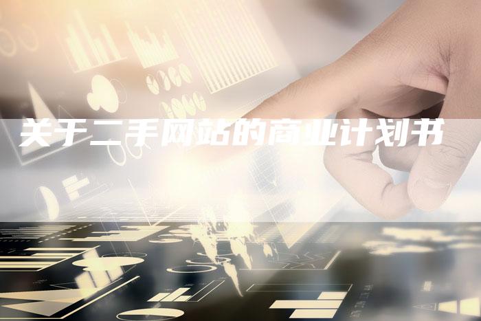 关于二手网站的商业计划书-夫唯域名网