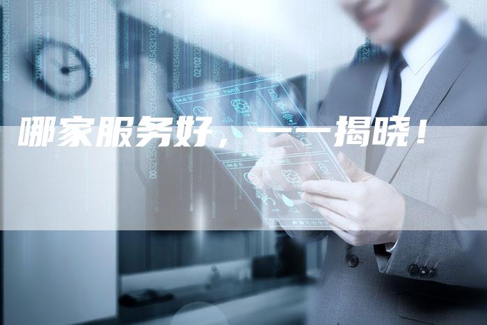 哪家服务好，一一揭晓！-夫唯域名网