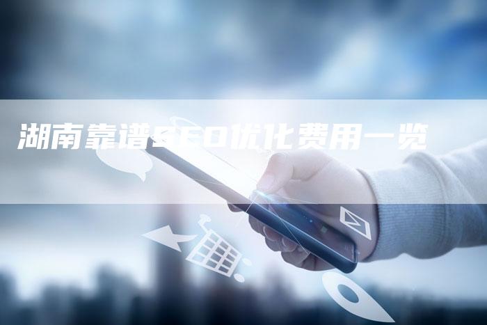 湖南靠谱SEO优化费用一览-夫唯域名网